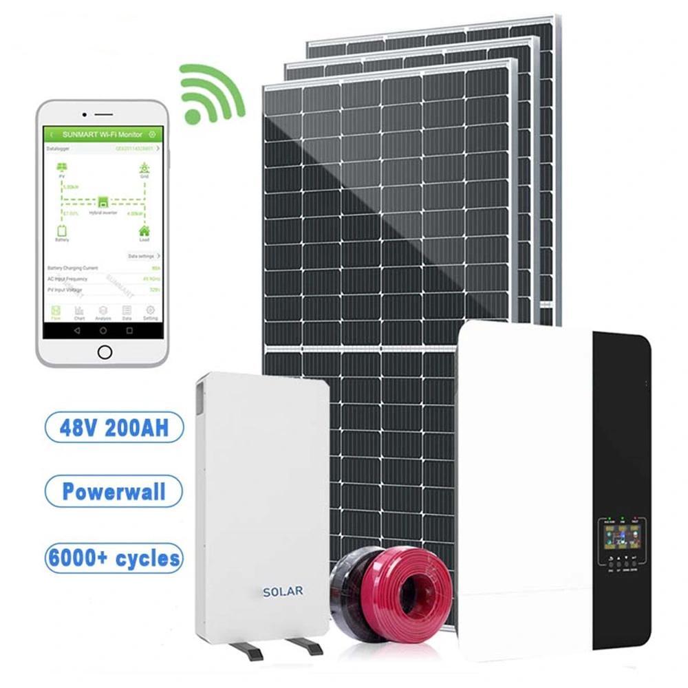 Off Grid 5 KW Solar Energy System, 5 KW Off-Grid Solar System, Solar Kits Full Set
