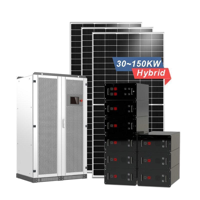 ​Hybrid 30 KW Solar Energy System, 30 KW Hybrid Grid Solar System